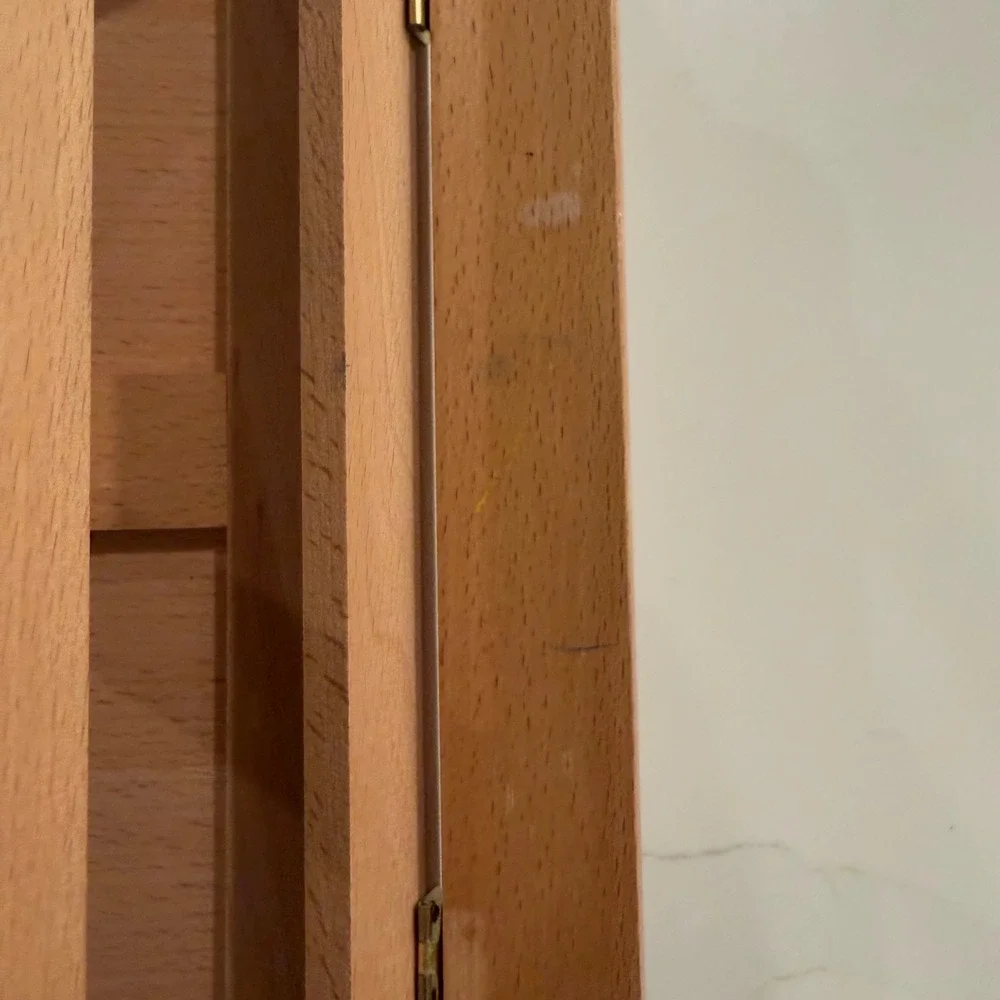Portable Wooden Tabletop Easel Storage Sketch‎ Box Adjustable Artist Stand Case